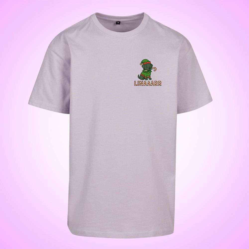 Weihnachtself Oversize Shirt – Bild 5