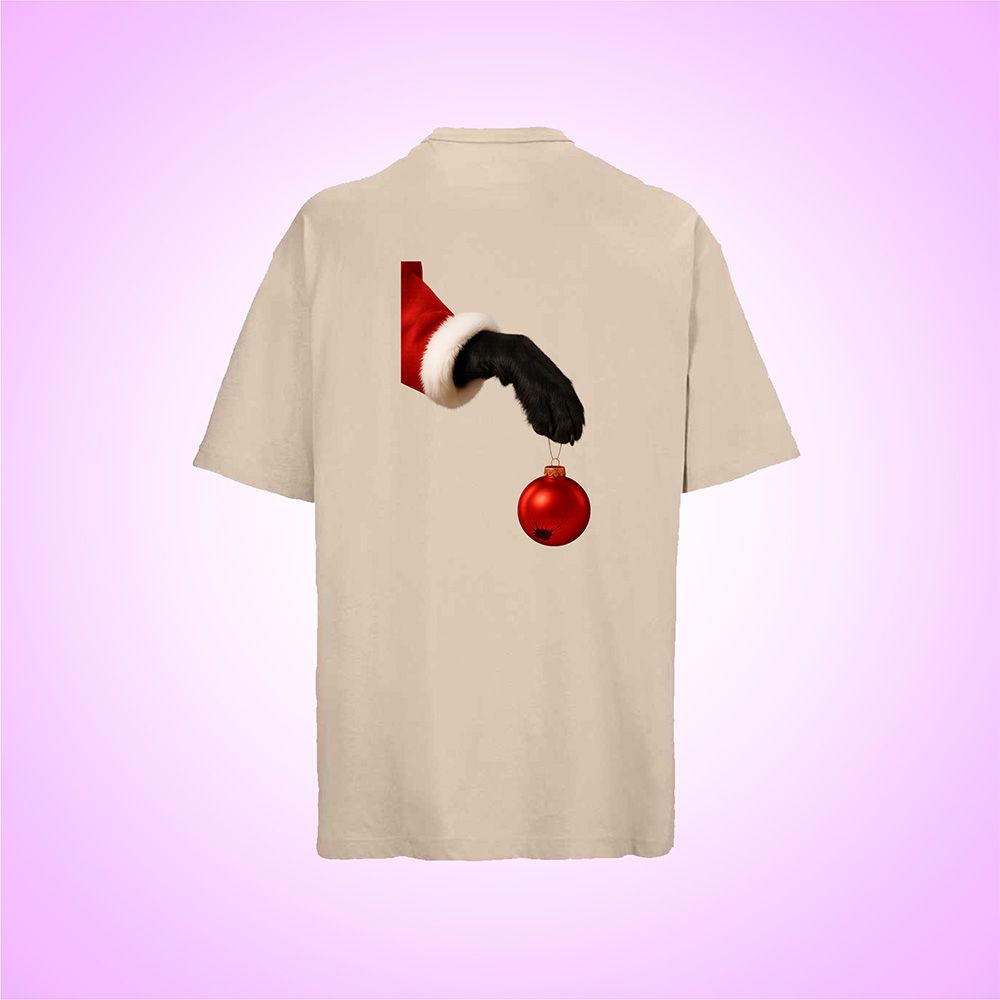 Weihnachtself Oversize Boxy - Frauen – Bild 2