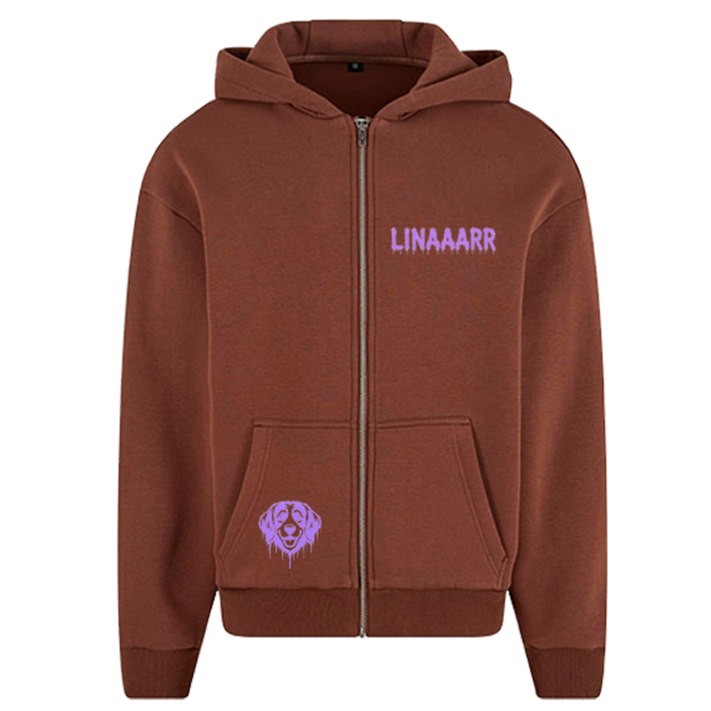 MOWO Fluffy Zip Hoodie